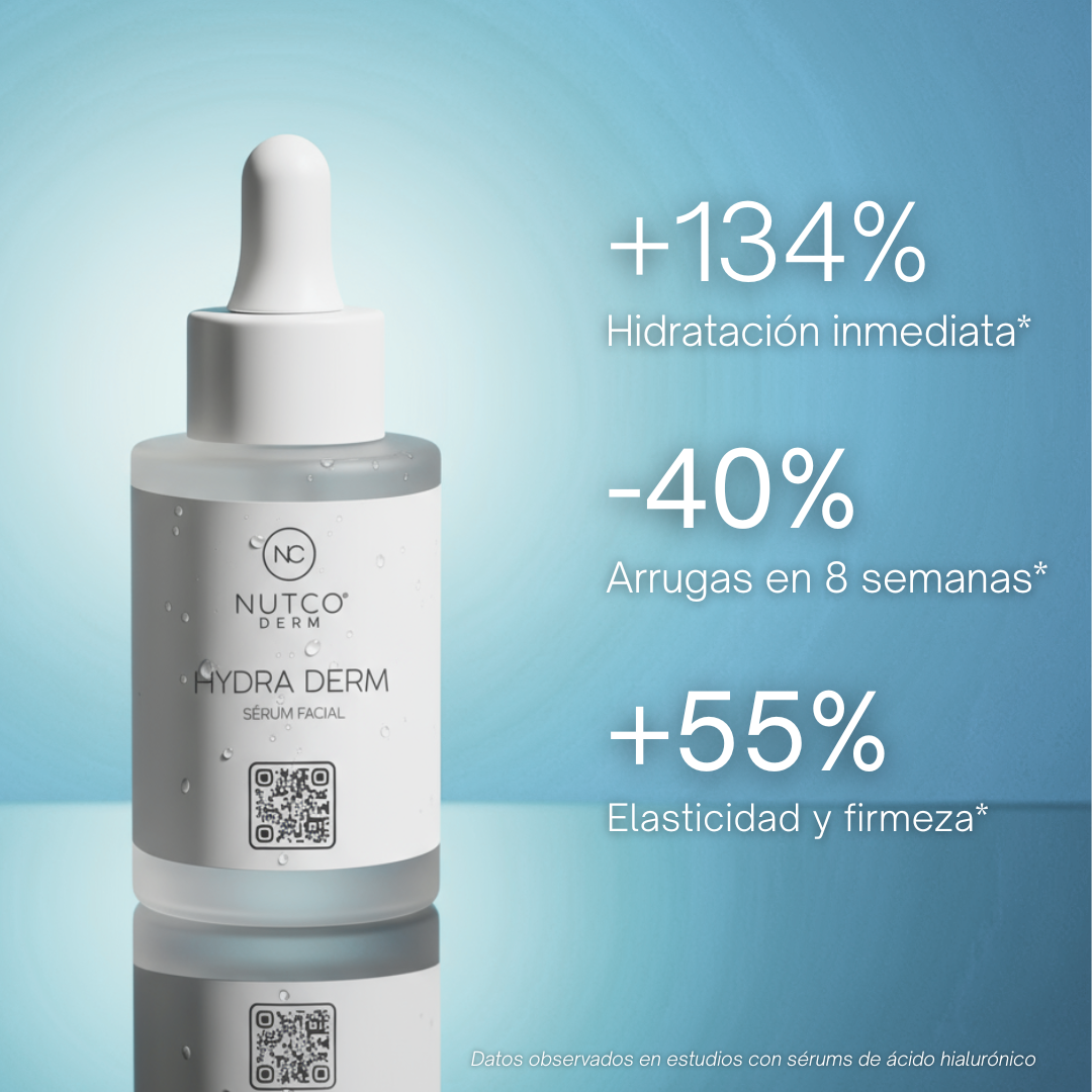 Hydra Derm™ - Sérum Hidratante con Ácido Hialurónico